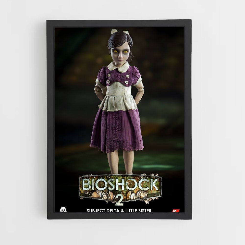 Poster Petite Poupée – affiche Bioshock (vue 2)